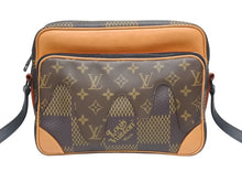 画像をギャラリービューアに読み込む, LOUIS VUITTON ルイヴィトン ナイルメッセンジャー PM ショルダーバッグ ダミエジャイアント NIGO N40359 ブラウン 美品 中古 4b005294