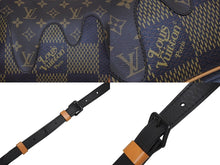 画像をギャラリービューアに読み込む, LOUIS VUITTON ルイヴィトン ナイルメッセンジャー PM ショルダーバッグ ダミエジャイアント NIGO N40359 ブラウン 美品 中古 4b005294