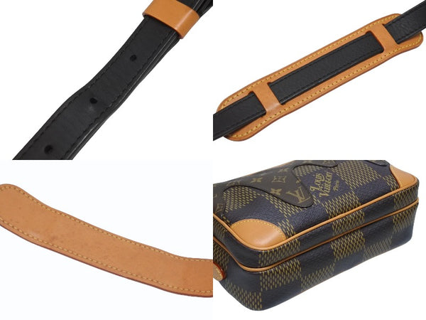 LOUIS VUITTON ルイヴィトン ナイルメッセンジャー PM ショルダーバッグ ダミエジャイアント NIGO N40359 ブラウン 美品 中古 4b005294