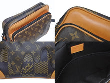 画像をギャラリービューアに読み込む, LOUIS VUITTON ルイヴィトン ナイルメッセンジャー PM ショルダーバッグ ダミエジャイアント NIGO N40359 ブラウン 美品 中古 4b005294