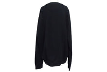 画像をギャラリービューアに読み込む, 極美品 PRADA プラダ トライアングルロゴ スウェット トレーナー 長袖 ラフ期 ICタグ コットン ブラック シルバー金具 サイズL 中古