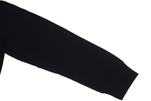 画像をギャラリービューアに読み込む, 極美品 PRADA プラダ トライアングルロゴ スウェット トレーナー 長袖 ラフ期 ICタグ コットン ブラック シルバー金具 サイズL 中古