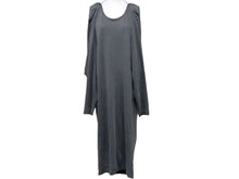 画像をギャラリービューアに読み込む, BALENCIAGA バレンシアガ ロングトップス 長袖Ｔシャツ UP57 2017 00066 ポルトガル製 コットン グレー サイズ34 美品 中古 53056