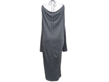 画像をギャラリービューアに読み込む, BALENCIAGA バレンシアガ ロングトップス 長袖Ｔシャツ UP57 2017 00066 ポルトガル製 コットン グレー サイズ34 美品 中古 53056