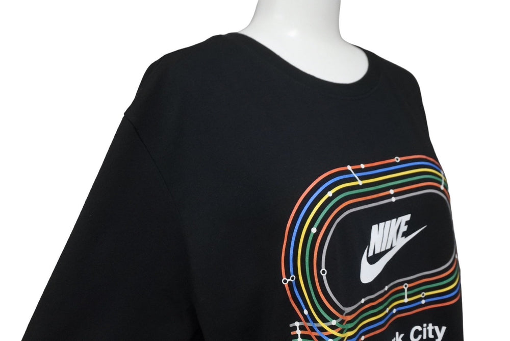極美品 NIKE ナイキ 半袖Ｔシャツ トップス アメリカ ニューヨーク NY SOHO限定 ブラック Mサイズ ユニセックス 中古 5306