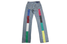 画像をギャラリービューアに読み込む, Levi's リーバイス バックペイント デニムパンツ 501 W29 L34 ブルー ボトムス ストレート 美品 中古 53067