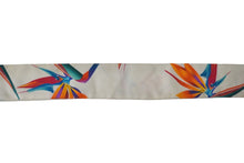 画像をギャラリービューアに読み込む, FENDI フェンディ スカーフ ストール ツイリー 花柄 ビジュー シルク ホワイト オレンジ 良品 中古 53074