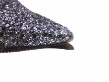 画像をギャラリービューアに読み込む, JIMMY CHOO ジミーチュウ パンプス ハイヒール グリッターキャンバス シルバー サイズ35 1/2 良品 中古 53084