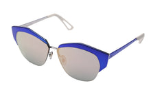 Load image into Gallery viewer, Christian Dior クリスチャンディオール サングラス サイズ55□11 I220J ブルー ホワイト 美品 中古 53088