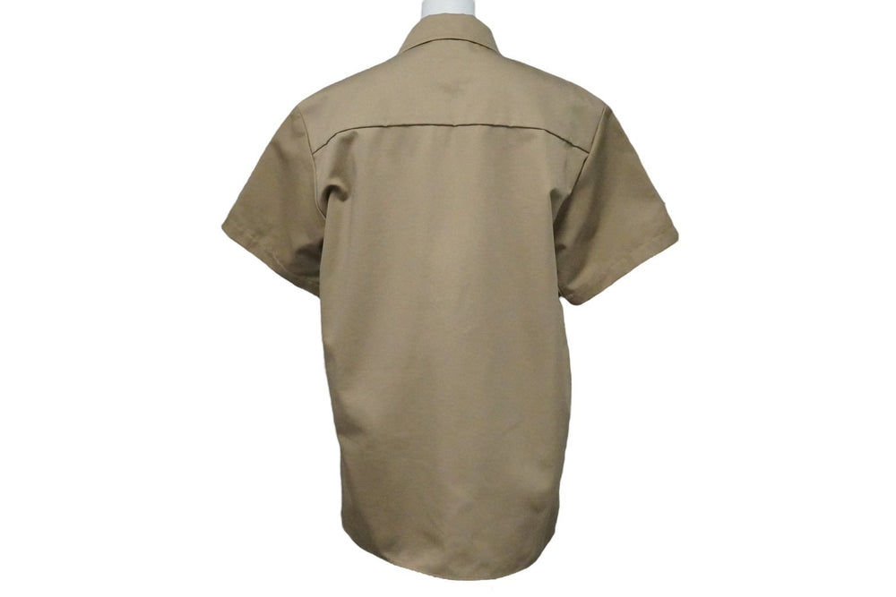 SWAGGER スワッガー 半袖ミリタリーシャツ ARMY トップス SWGSSH-194 ポリエステル コットン ベージュ パープル M 美品 中古 53137