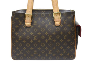 極美品 LOUIS VUITTON ルイヴィトン ミュルティプリ シテ ハンドバッグ M51162 モノグラム PVC レザー ゴールド金具 中古 4b005328