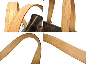 極美品 LOUIS VUITTON ルイヴィトン ミュルティプリ シテ ハンドバッグ M51162 モノグラム PVC レザー ゴールド金具 中古 4b005328