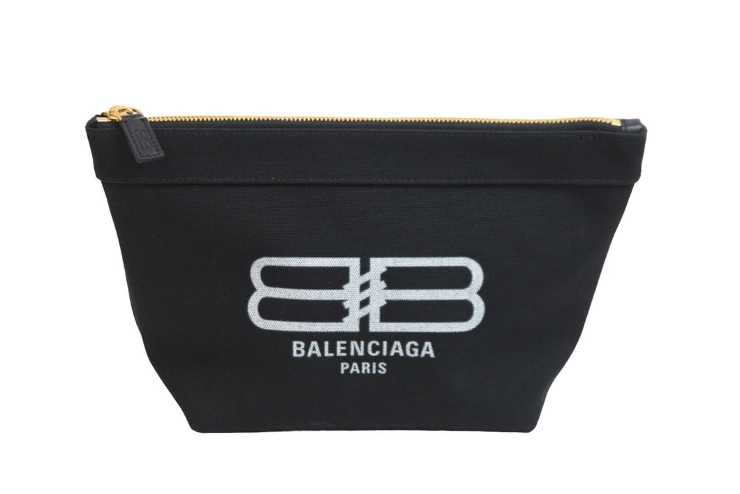 新品同様 BALENCIAGA バレンシアガ ポーチ セカンドバッグ ブラック 