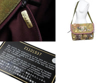 画像をギャラリービューアに読み込む, 極美品 CHANEL シャネル エンブロイダリー メッセンジャーバッグ 20番台 グラフィティ エンブロイダリー カーキ A92790 中古 53806