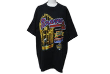 画像をギャラリービューアに読み込む, VINTAGE アトランタ ブレーブス 1995 ワールドシリーズ MLB 半袖Ｔシャツ トップス ブラック コットン 良品 中古 53461