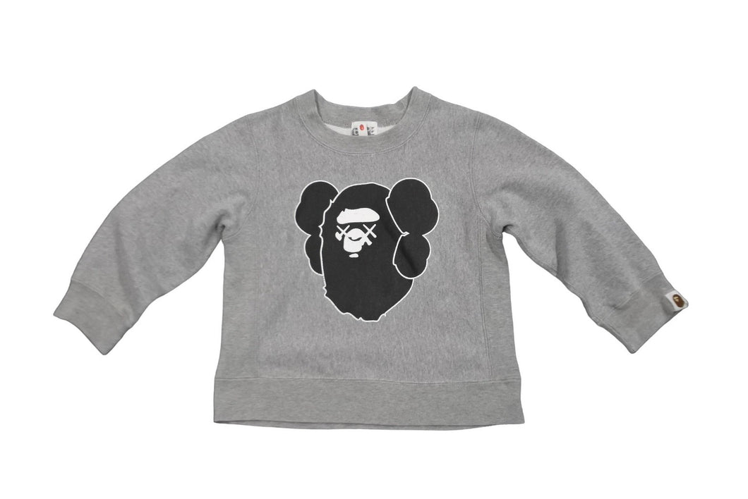 A BATHING APE × KAWS スウェットジャケット - スタジャン