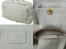 画像をギャラリービューアに読み込む, LOUIS VUITTON ルイヴィトン ハンドバッグ ポルカドッツ・パナマ ボウリィ ティンカーベル M95409 ゴールド金具 美品 中古 53546