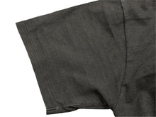 Load image into Gallery viewer, HUMAN MADE x KAWS ヒューマンメイド カウズ 21SS フェイスロゴ T-SHIRT 日本製 コットン ブラック サイズ2XL 美品 中古 4b005364