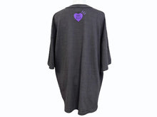 画像をギャラリービューアに読み込む, HUMAN MADE ヒューマンメイド 24AW 福岡限定 HEART T-SHIRT 日本製 コットン ブラック パープル サイズ2XL美品 中古 4b005366