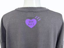 画像をギャラリービューアに読み込む, HUMAN MADE ヒューマンメイド 24AW 福岡限定 HEART T-SHIRT 日本製 コットン ブラック パープル サイズ2XL美品 中古 4b005366