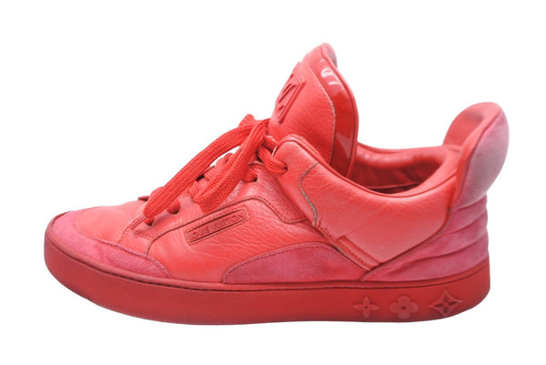 LOUIS VUITTON × KANYE WEST Louis Vuitton × Kanye West Dons Sneakers Red Size 6 1/2 Good Condition Used 53768