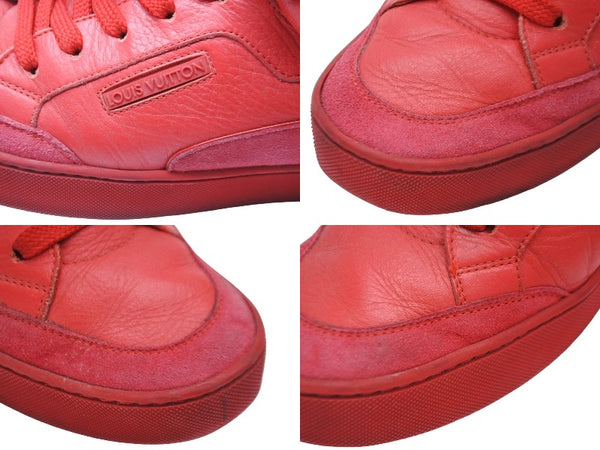 LOUIS VUITTON × KANYE WEST Louis Vuitton × Kanye West Dons Sneakers Red Size 6 1/2 Good Condition Used 53768