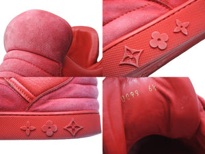 LOUIS VUITTON × KANYE WEST Louis Vuitton × Kanye West Dons Sneakers Red Size 6 1/2 Good Condition Used 53768