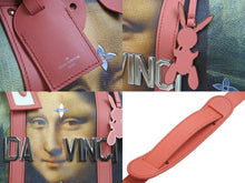 画像をギャラリービューアに読み込む, 極美品 LOUIS VUITTON ルイヴィトン キーポルバンドリエール モナリザ ダヴィンチ マスターズコレクション M43377 中古 53828
