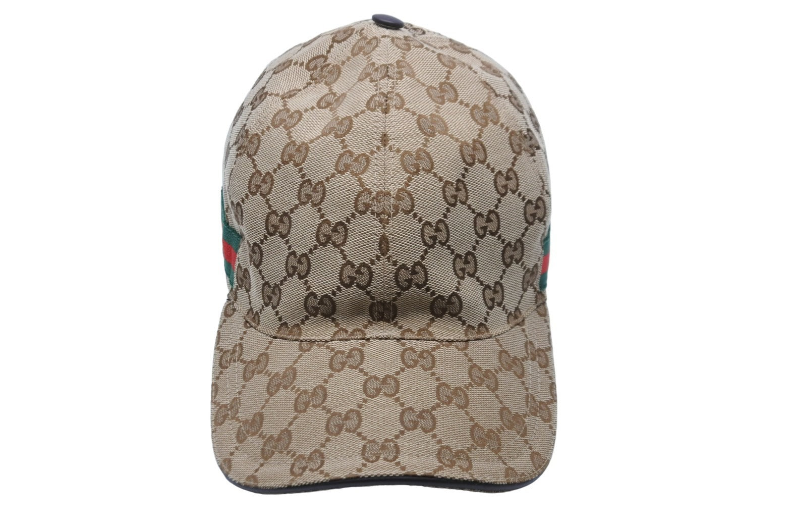 極美品 GUCCI グッチ ベースボールキャップ 帽子 GGキャンバス シェリーライン 200035 KQW8G ベージュ サイズL 中古 53856  – Casanova Vintage