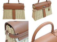 Load image into Gallery viewer, 新品未使用 HERMES エルメス ケリー 35 ピクニック バレニア フォーブ シルバー金具 ヤナギ バレニア U刻印 53900