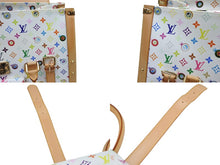 画像をギャラリービューアに読み込む, 極美品 LOUIS VUITTON × 村上隆 ルイヴィトン ボストンバッグ サックジギャンティック M92057 ブロン マルチ ゴールド金具 53902