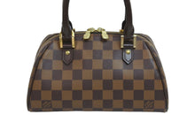 Load image into Gallery viewer, LOUIS VUITTON ルイヴィトン ハンドバッグ リベラミニ ダミエ N41436 ブラウン ゴールド金具 美品 中古 53968