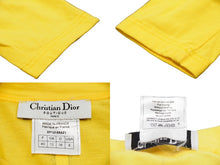 画像をギャラリービューアに読み込む, Christian Dior クリスチャンディオール グラフィック長袖Ｔシャツ 2P12155421 イエロー マルチ サイズ40 美品 中古 54072