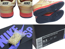 画像をギャラリービューアに読み込む, 新品未使用 NIKE DUNKLOW PRO SB Moneycat ナイキ ダンク ロウ エスビー マネーキャット スニーカー ベージュ ゴールド レッド 9.5