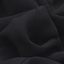 Load the image into the gallery viewer. 極美品 CHANEL シャネル レース ドレス 黒 Black ブラック Pink ピンク ココマーク ボタン ショール シルク サイズ38 中古 4a005414