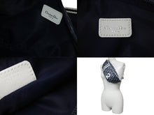 画像をギャラリービューアに読み込む, Christian Dior クリスチャンディオール 2004年 トロッター ウエストバッグ ネイビー MC0034 ロゴ ボディバッグ 美品 中古 54143