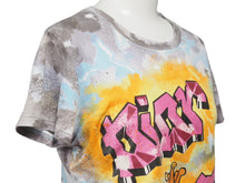 画像をギャラリービューアに読み込む, 極美品 Christian Dior クリスチャンディオール ガリアーノ期 KAOS 半袖Ｔシャツ グレ― グラフィック 4P16155205 40 中古 54195