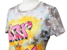 画像をギャラリービューアに読み込む, 極美品 Christian Dior クリスチャンディオール ガリアーノ期 KAOS 半袖Ｔシャツ グレ― グラフィック 4P16155205 40 中古 54195