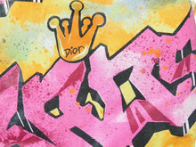 画像をギャラリービューアに読み込む, 極美品 Christian Dior クリスチャンディオール ガリアーノ期 KAOS 半袖Ｔシャツ グレ― グラフィック 4P16155205 40 中古 54195