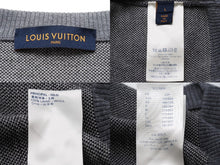Load image into Gallery viewer, LOUIS VUITTON ルイヴィトン ヴァージルアブロー スタジオジャカードクルーネック ニット HIN14WTBL グレー サイズL 良品 中古 54209