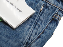 画像をギャラリービューアに読み込む, 極美品 Alexander Wang アレキサンダーワン デニムパンツ スタックジーンズ ブルー コットン サイズ25 535-70471003 中古 54213