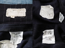 画像をギャラリービューアに読み込む, GREG LAUREN グレッグローレン 再構築 ペンシルストライプ ジャケット マルチカラー パッチ 916983 サイズ3 中古 54251