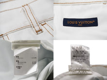 Load image into Gallery viewer, LOUISVUITTON ルイヴィトン 2023SS スプレーデニムパンツ RM231M U13 HOD10X ホワイト ブルー サイズ30 美品 中古 54265