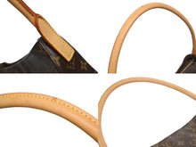 Load image into Gallery viewer, 極美品 LOUIS VUITTON ルイヴィトン ルーピングGM ハンドバッグ モノグラム M51145 ブラウン ゴールド金具 中古 4b005427