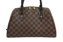 Load image into Gallery viewer, 極美品 LOUIS VUITTON ルイ・ヴィトン ハンドバッグ リベラMM ダミエキャンバス N41434 ブラウン ゴールド金具 中古 54318