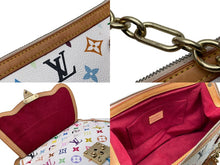 画像をギャラリービューアに読み込む, LOUIS VUITTON ルイヴィトン ハンドバッグ M92590 グレイシーMM ホワイト モノグラム マルチカラー ゴールド金具 良品 中古 54445
