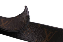 画像をギャラリービューアに読み込む, LOUIS VUITTON ルイヴィトン サンチュールシグネチャーベルト19SS MP228 90/36mm モノグラム ブラウン オレンジ 美品 中古 54521