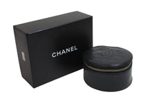 Load image into Gallery viewer, CHANEL シャネル ポーチ ミニバニティポーチ ココマーク ラムスキン ブラック ゴールド金具 美品 中古 54542