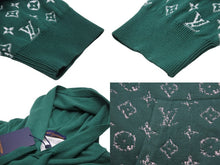 Load image into Gallery viewer, 新品同様 LOUIS VUITTON ルイ ヴィトン パーカー 23SS モノグラム グラディエント RM231Q USO HNN45W グリーン サイズ 5L 54561
