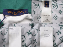 Load image into Gallery viewer, 新品同様 LOUIS VUITTON ルイ ヴィトン パーカー 23SS モノグラム グラディエント RM231Q USO HNN45W グリーン サイズ 5L 54561